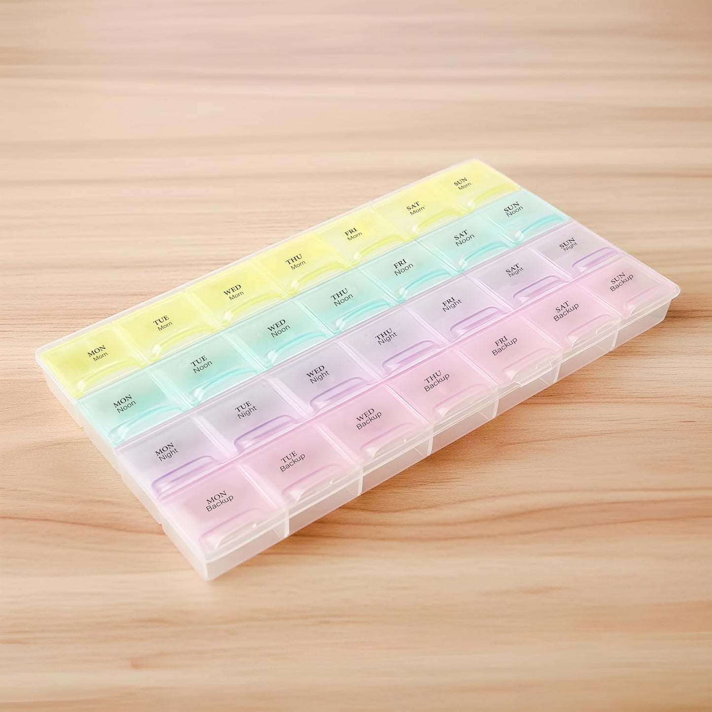 Weekly Pill Case 28-Slot Medicine Organizer