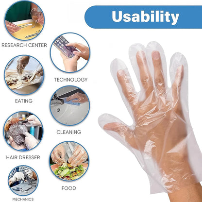 Transparent Gloves 