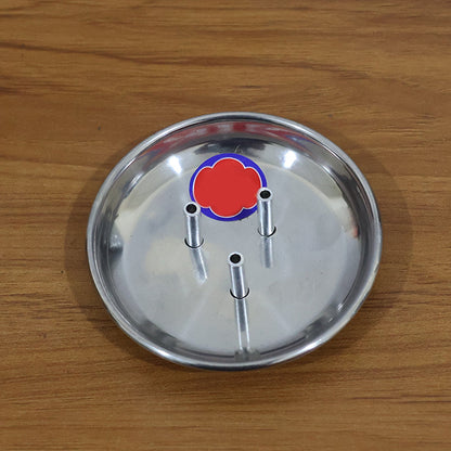 Polished lotus incense stand        

