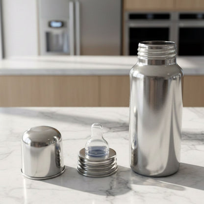 Durable stainless steel baby feeder