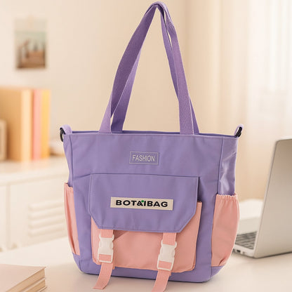 Trendy Multi-Pocket Shoulder Tote Sling Bag for Women & Girls (1 Pc)