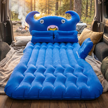 Car Air Mattress Bed Set with Inflatable Cushions and Pump – 1 Set