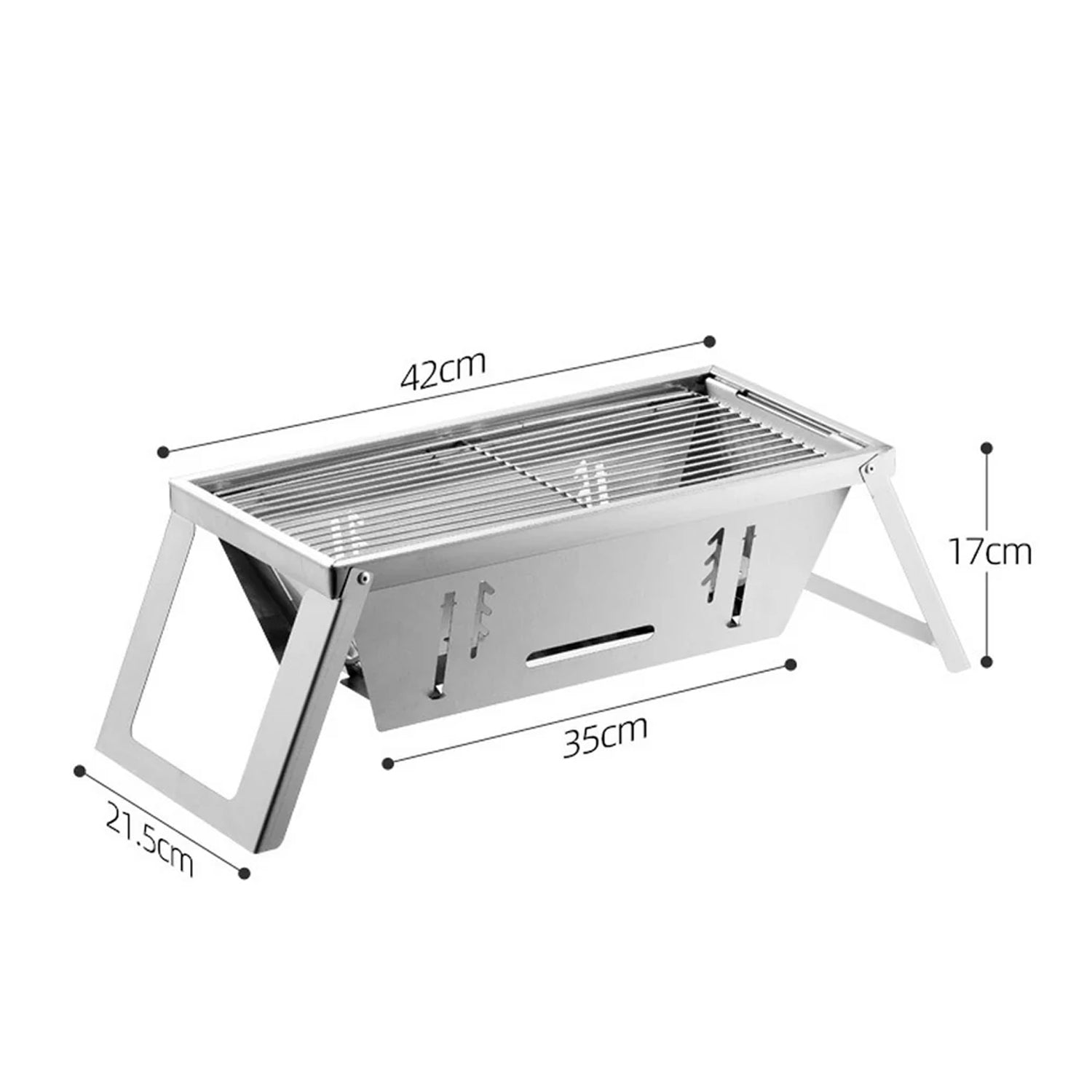 outdoor cooking grill charcoal steel