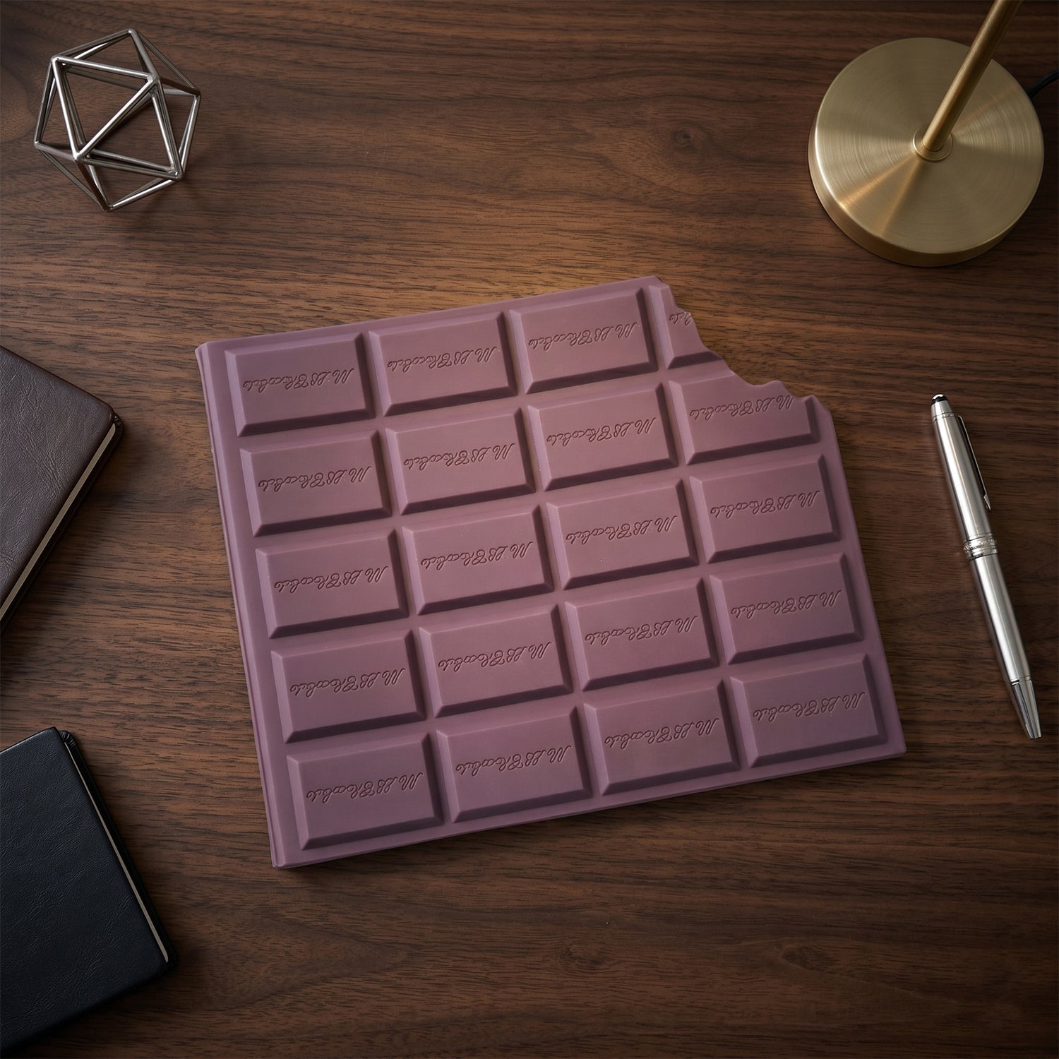 creative chocolate design notebook