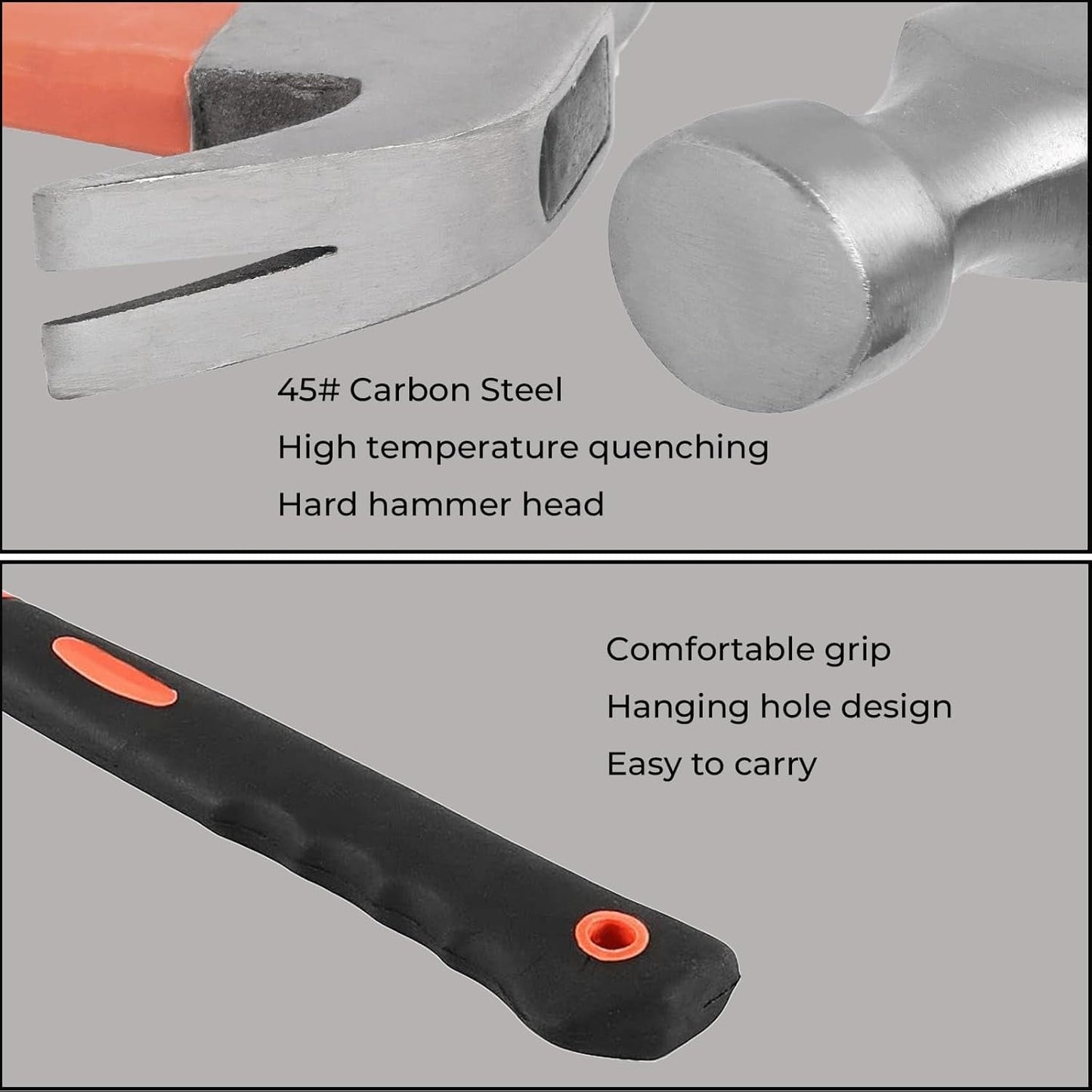 ergonomic handle hammer tool