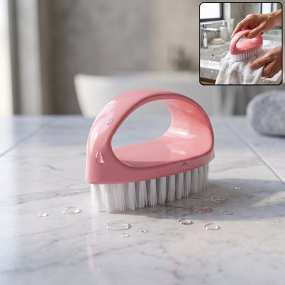 Pink Handle Scrub Brush