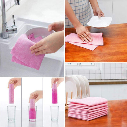 reusable cleaning cloth set