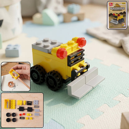 bulldozer pencil sharpener toy