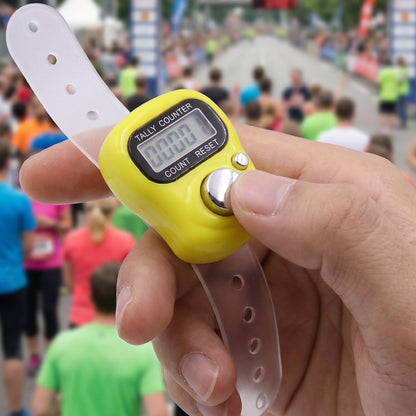 Digital Finger Tally Counter (1 Pc, Mix Color)