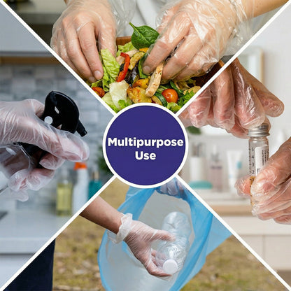 food handling disposable gloves