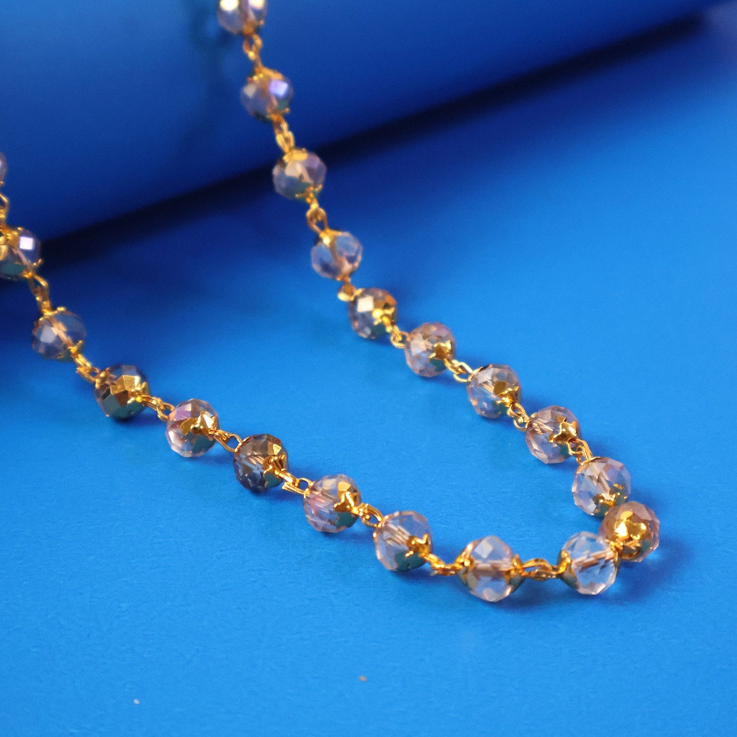 Faceted bead jewelry