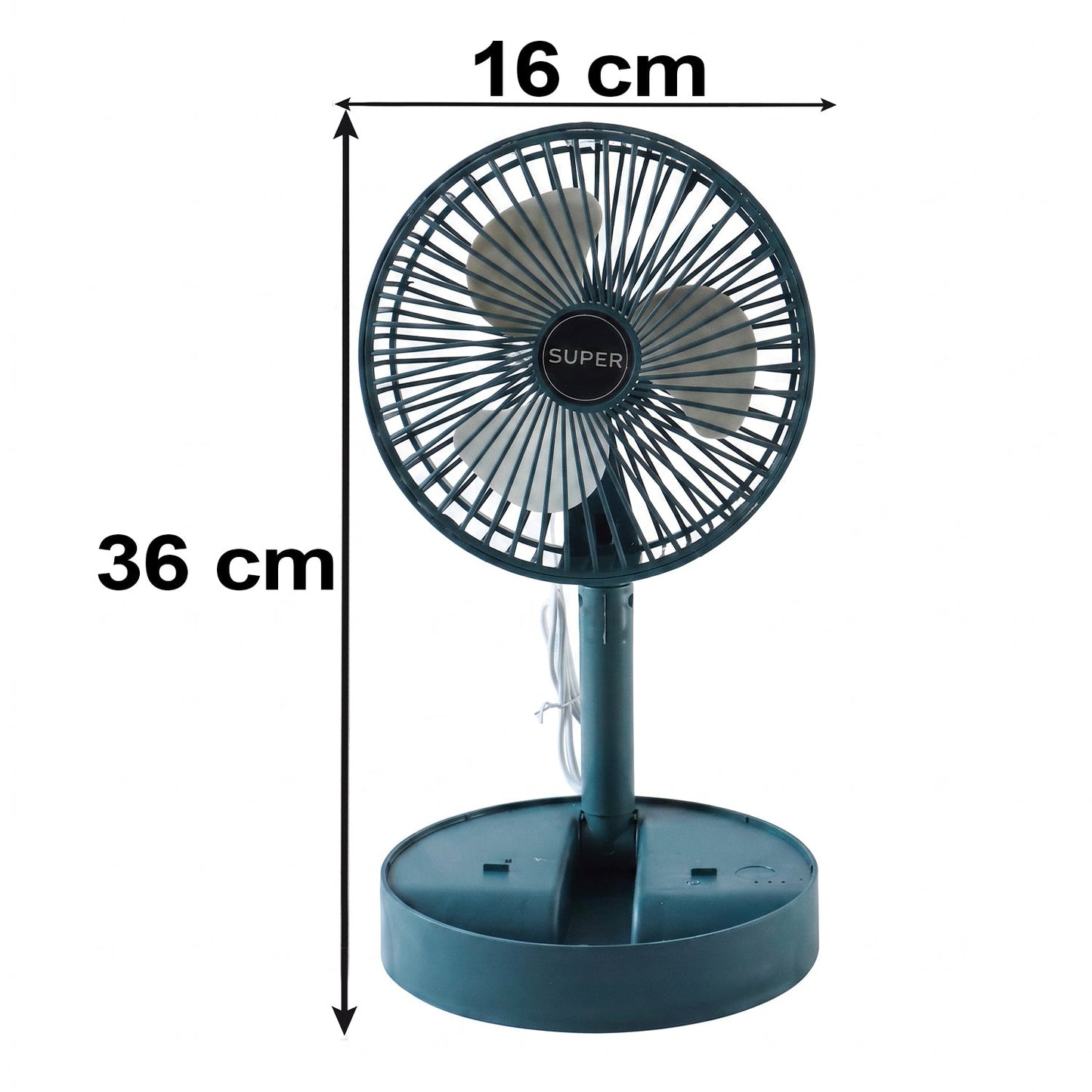 Portable Handheld Fan Rechargeable Mini USB Fan (1 Pc)
