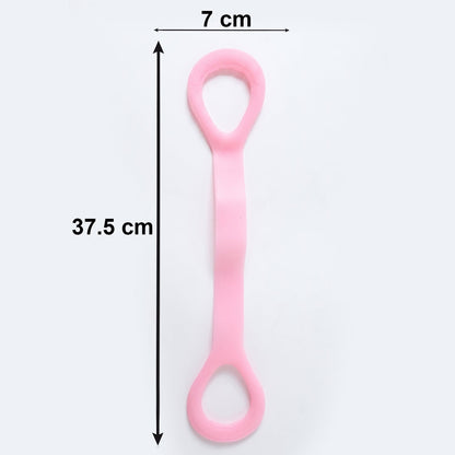Silicone Yoga Pull Rope Chest Expander Resistance Band (1 Pc)