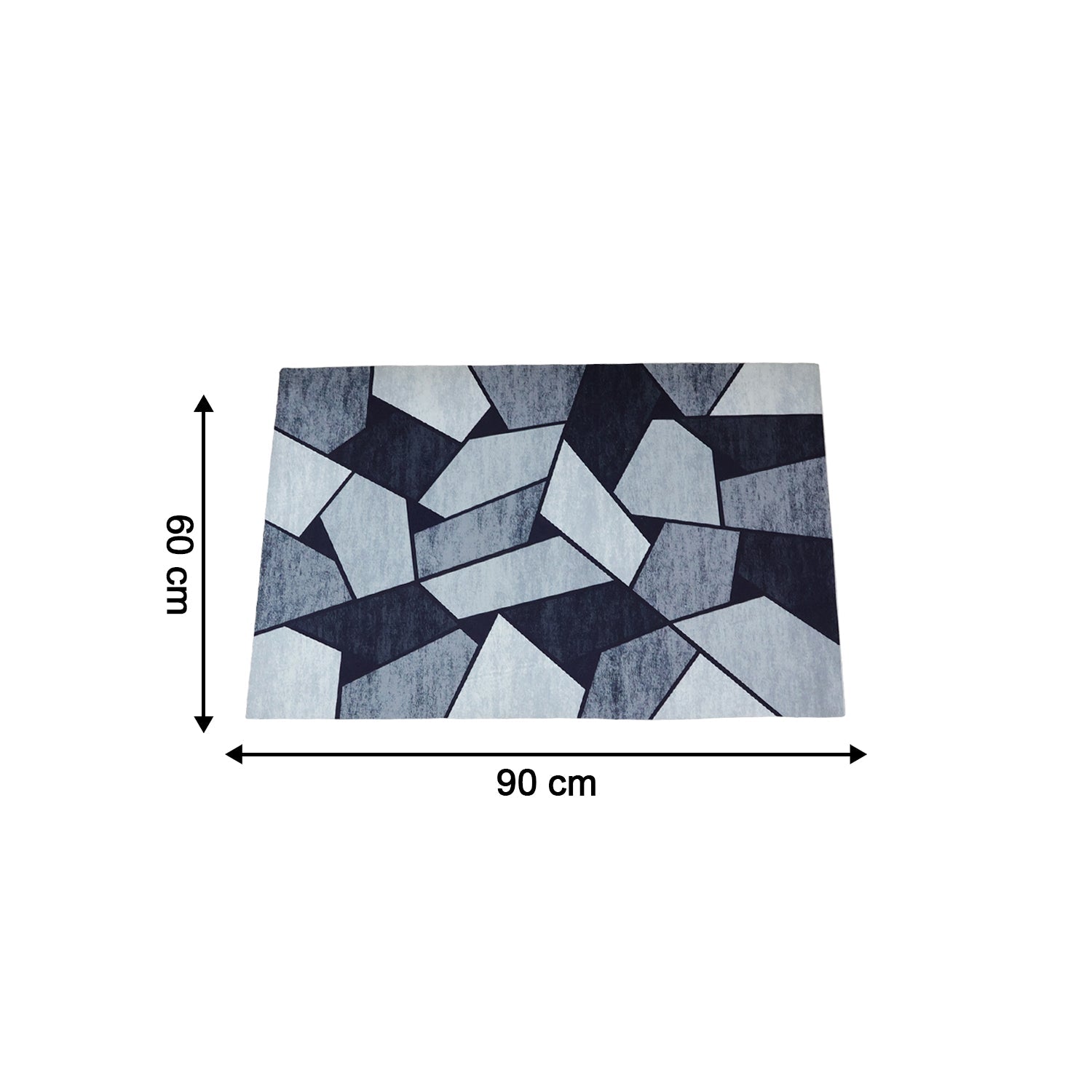 decorative geometric floor mat for home