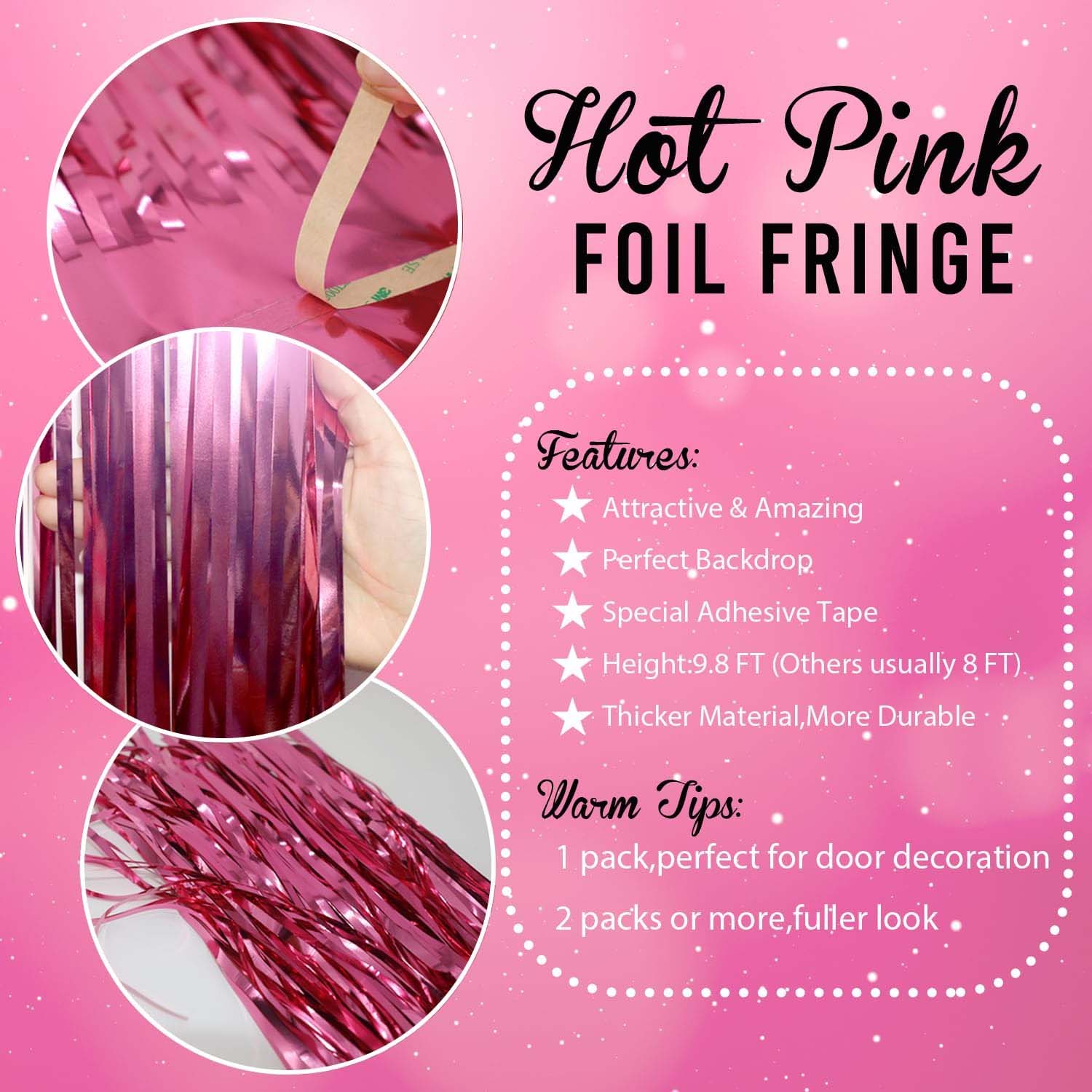 Foil Fringe Curtain
