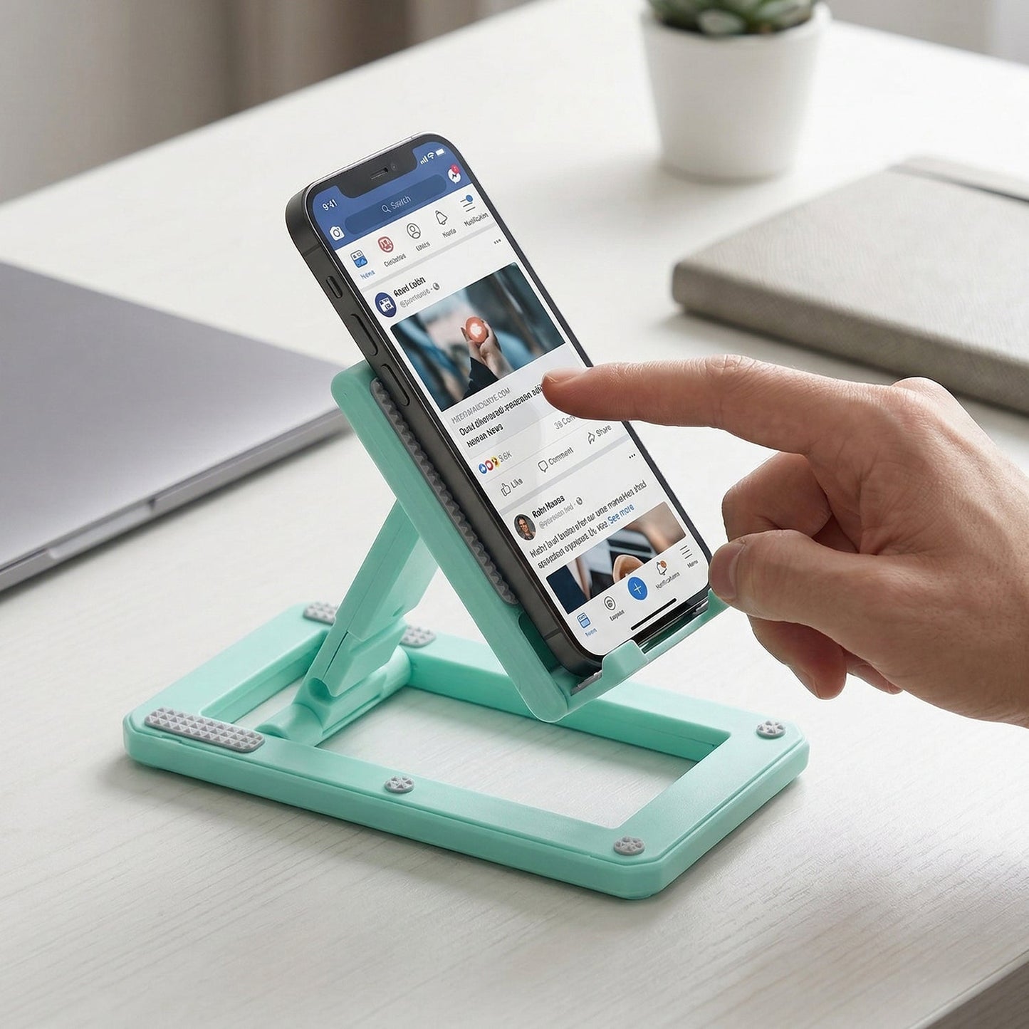 smartphone stand foldable holder