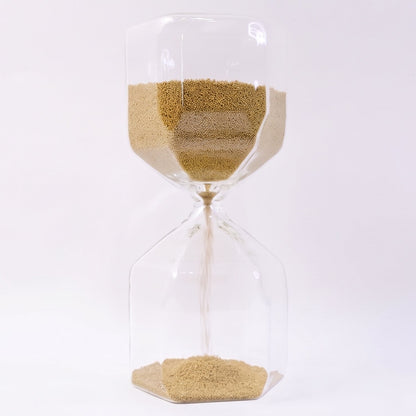 4-Minute approx Sand Timer Hourglass – Decorative Glass Timer (1 Pc)