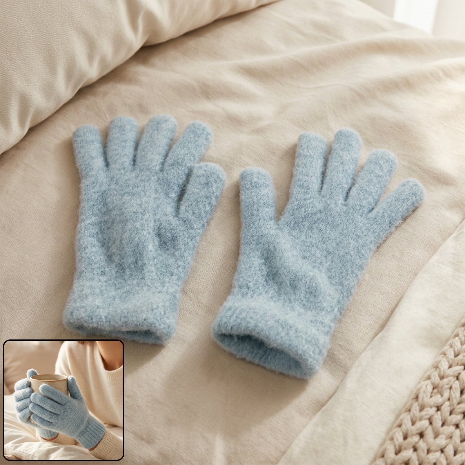 ultra soft fleece gloves
