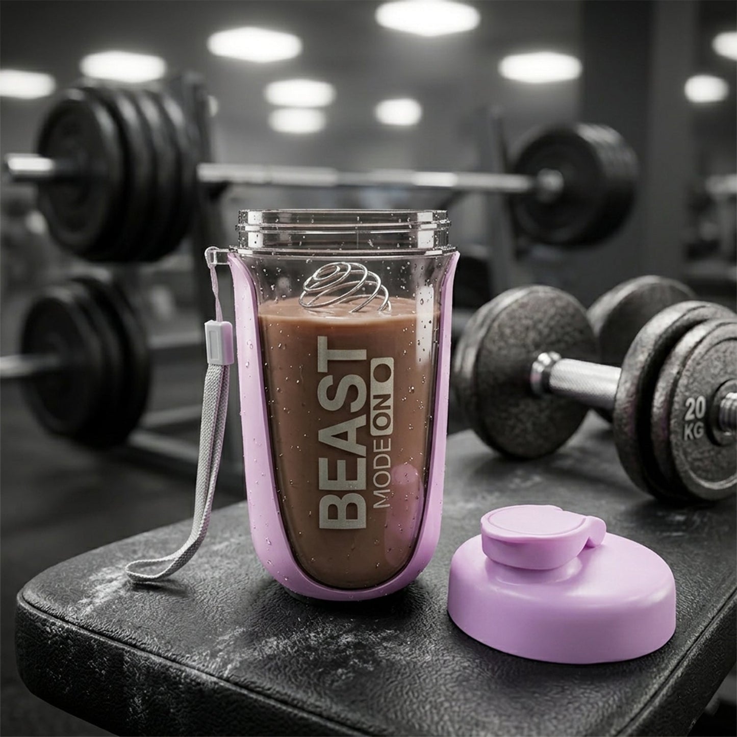 fitness drink shaker bottle