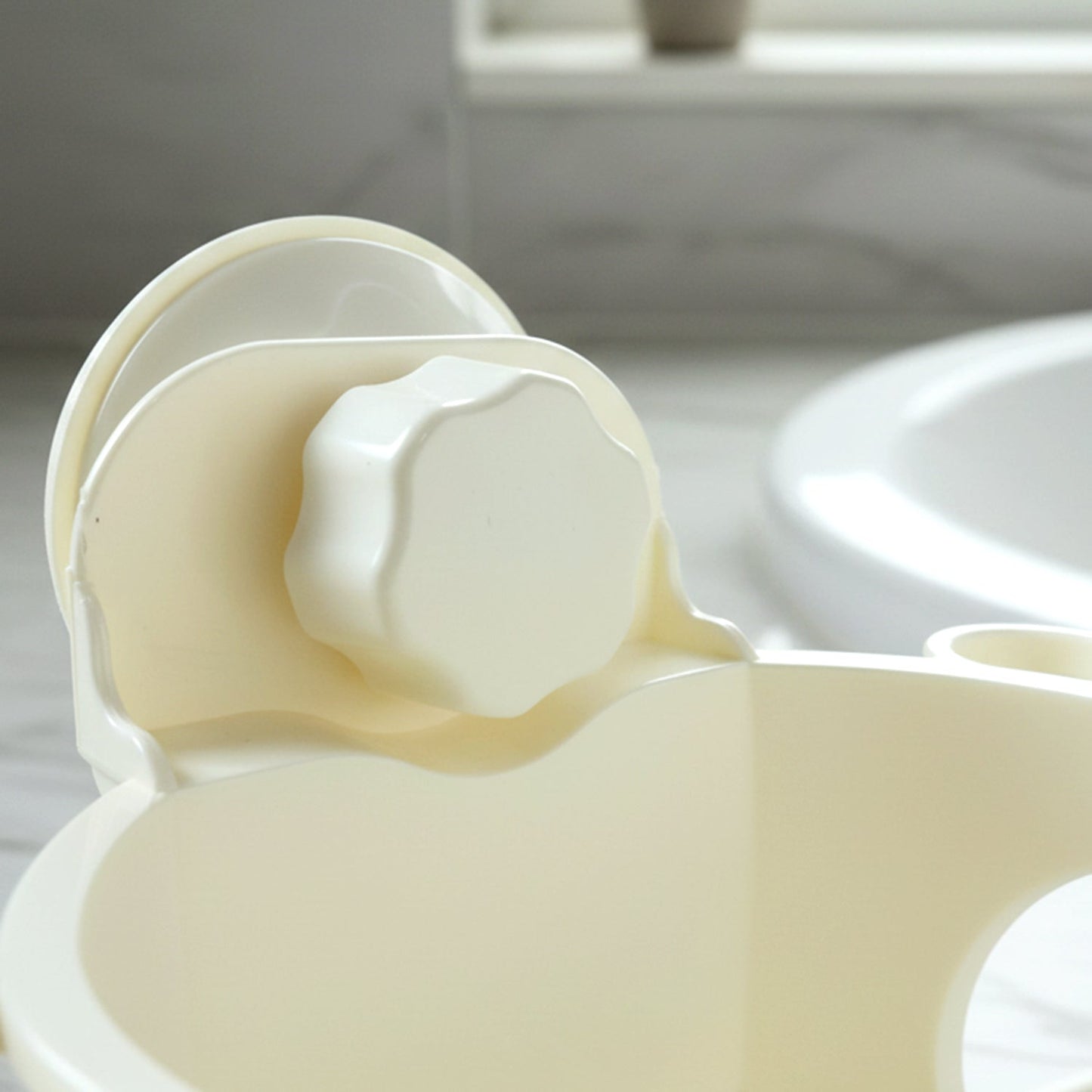Hair Dryer Holder with Suction Cup for Easy Storage and Convenient Use, 1 Pc