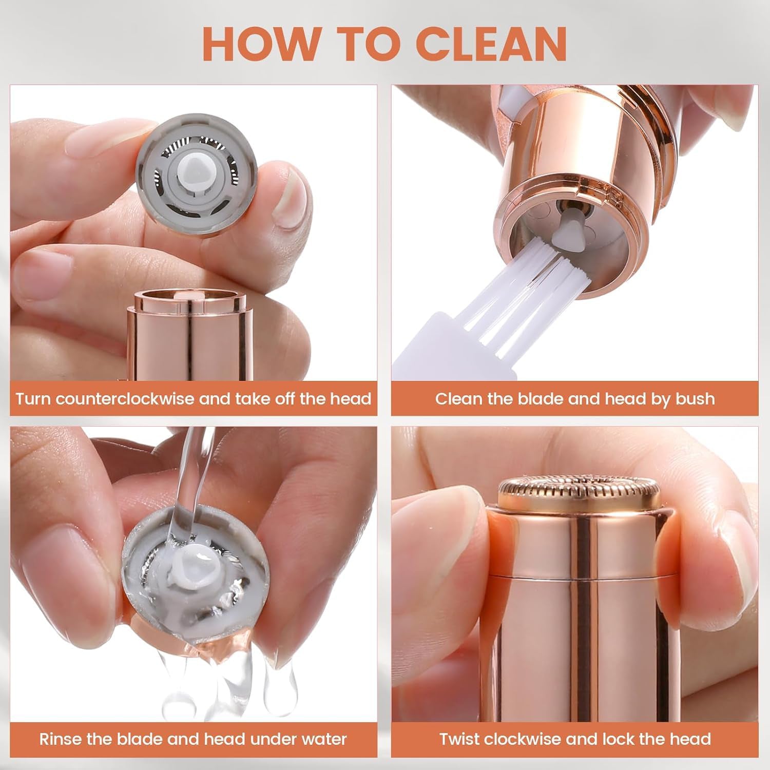personal grooming facial hair remover set