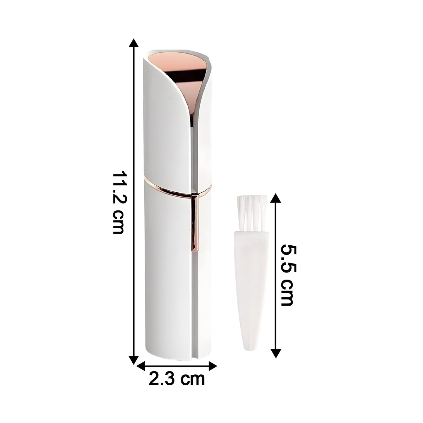 compact electric face hair trimmer for women,