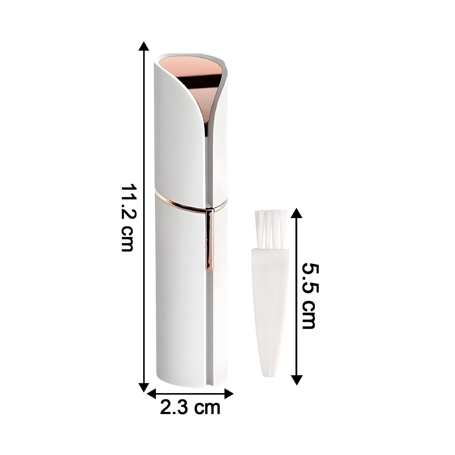 compact electric face hair trimmer for women,
