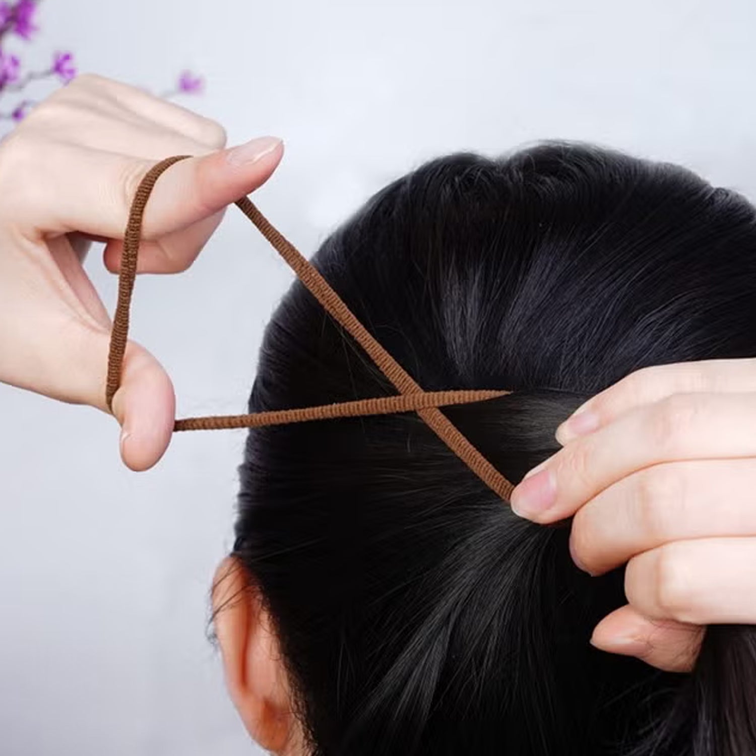 ponytail elastic hair ties