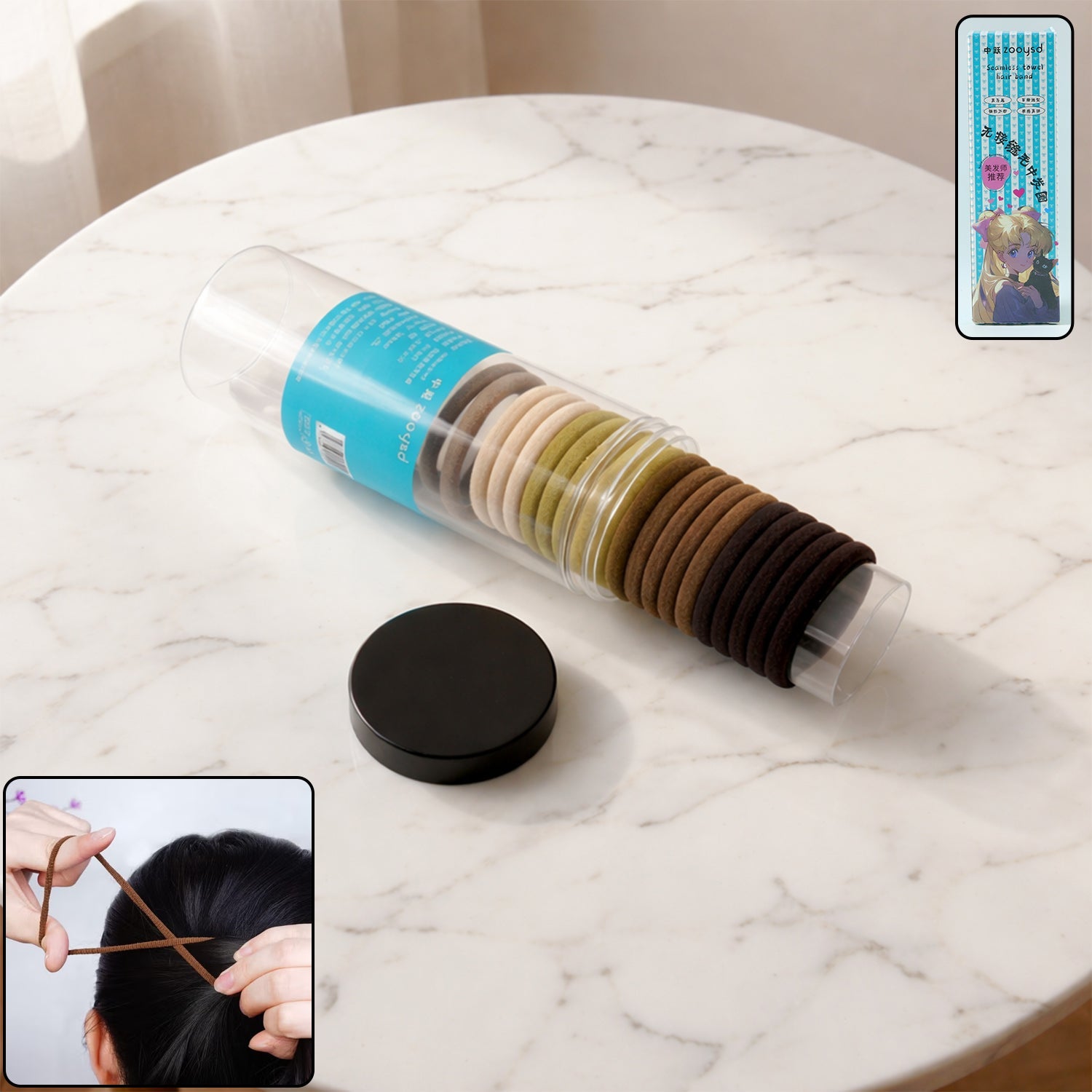 soft elastic hair bands
