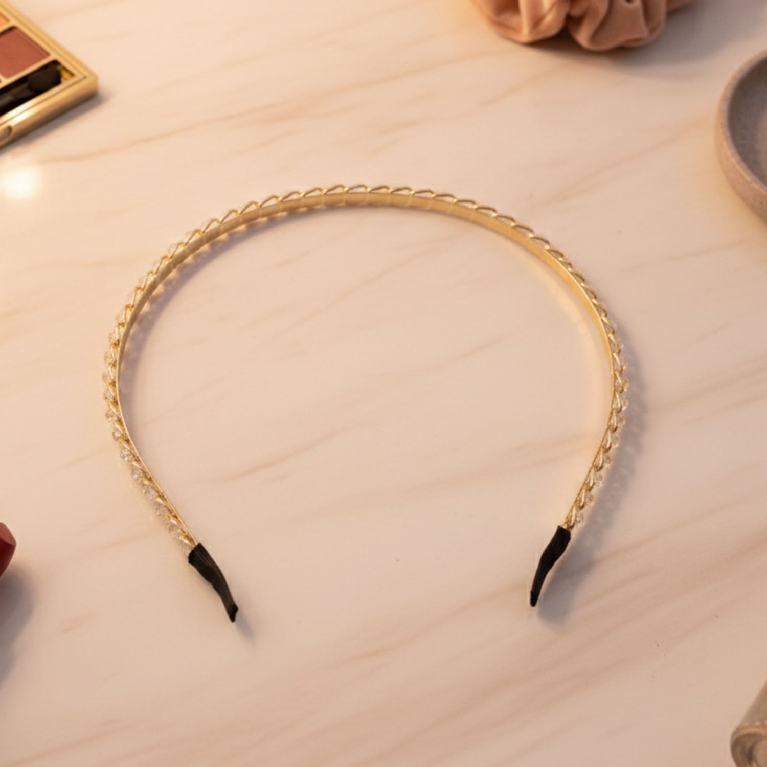 Fashion crystal studded headband