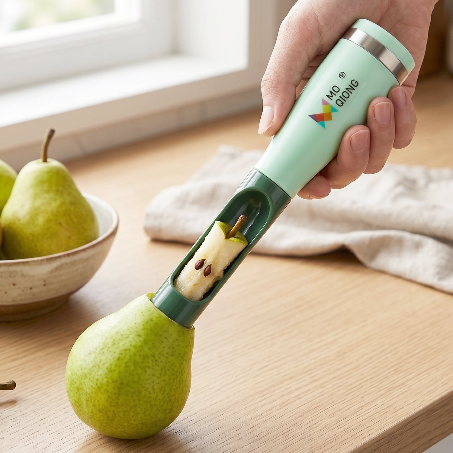 stainless steel apple slicer