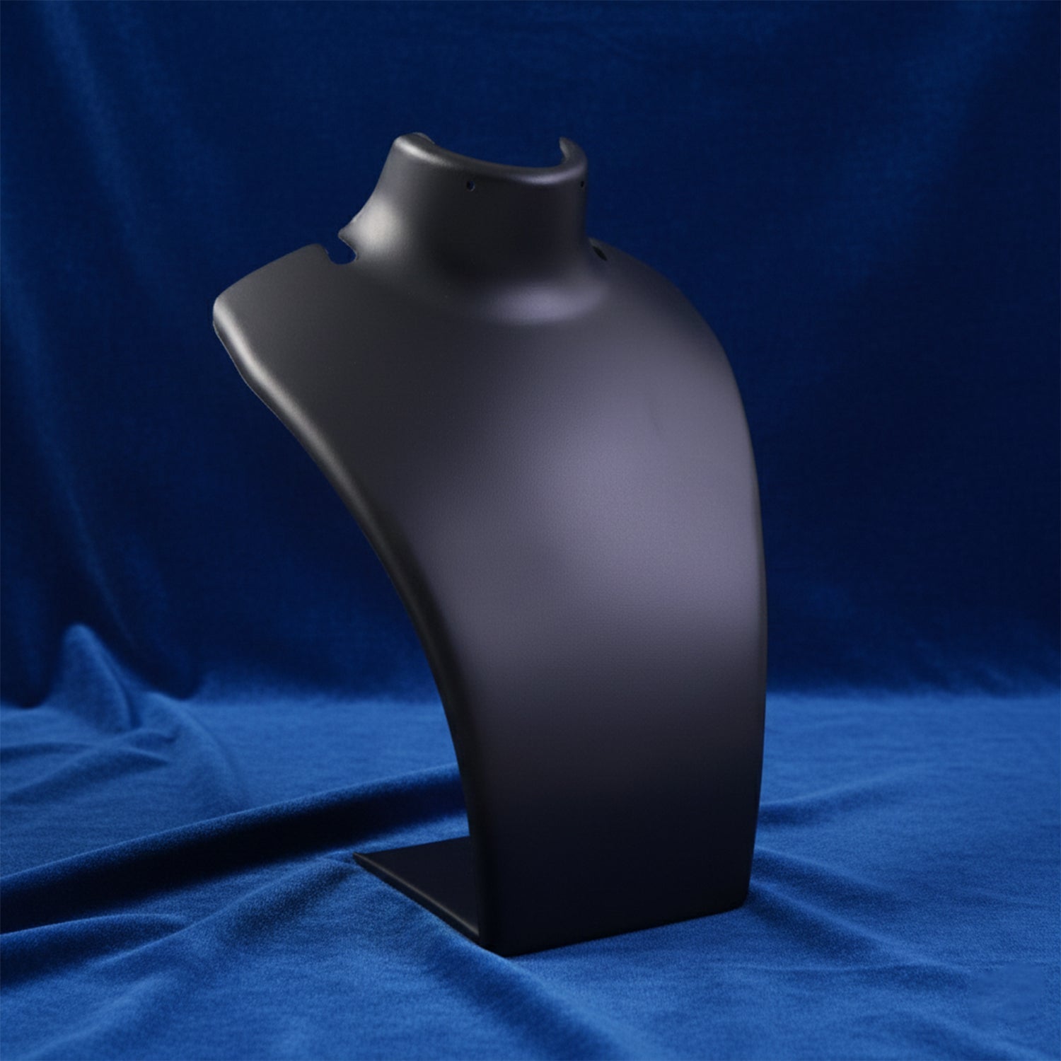 Black mannequin necklace stand detail India