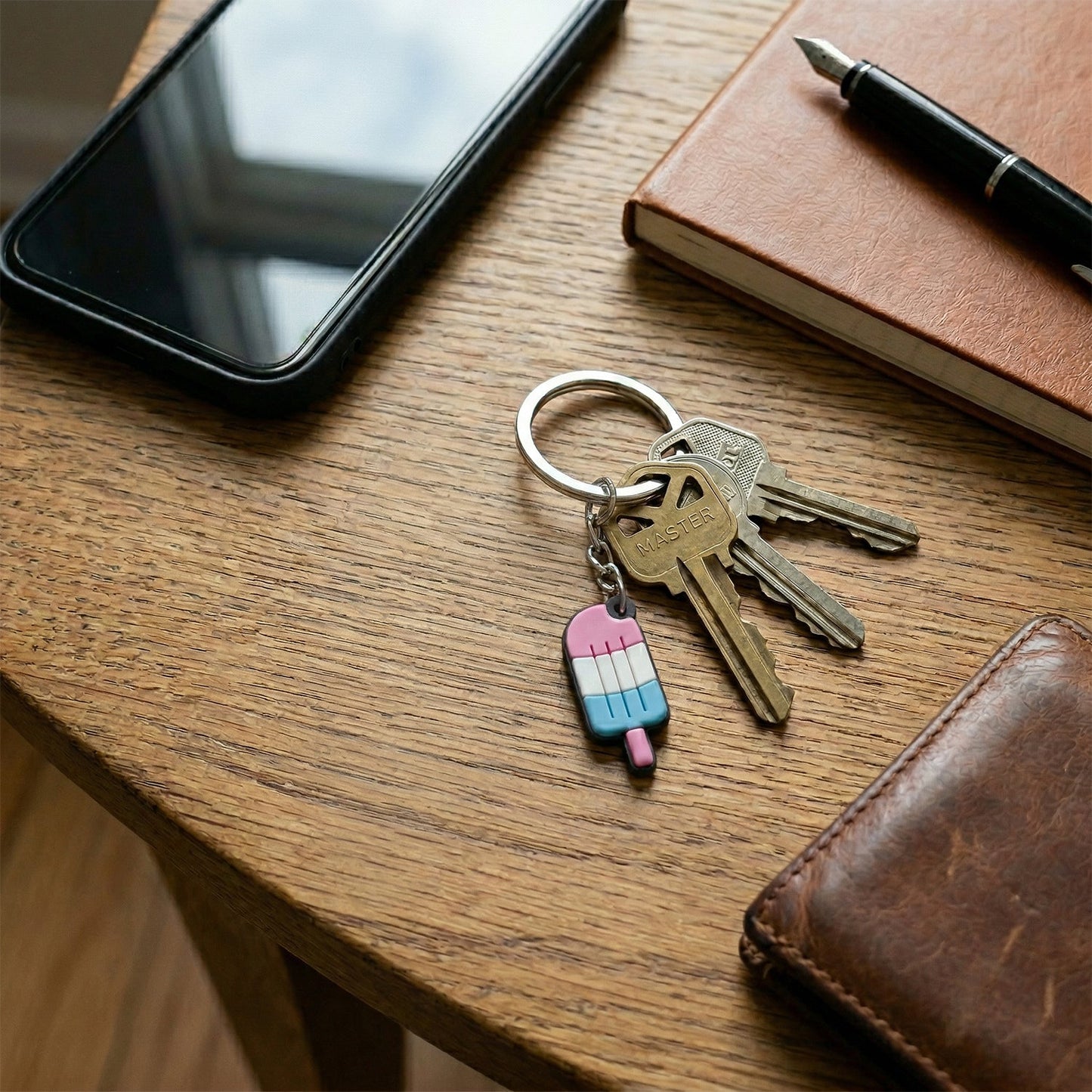Ice Cream Keyring