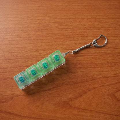 tactile switch fidget keychain gadget