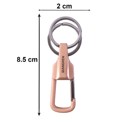Heavy Duty Keychain Organizer with Quick Release Hook for Keys (1 Pc)