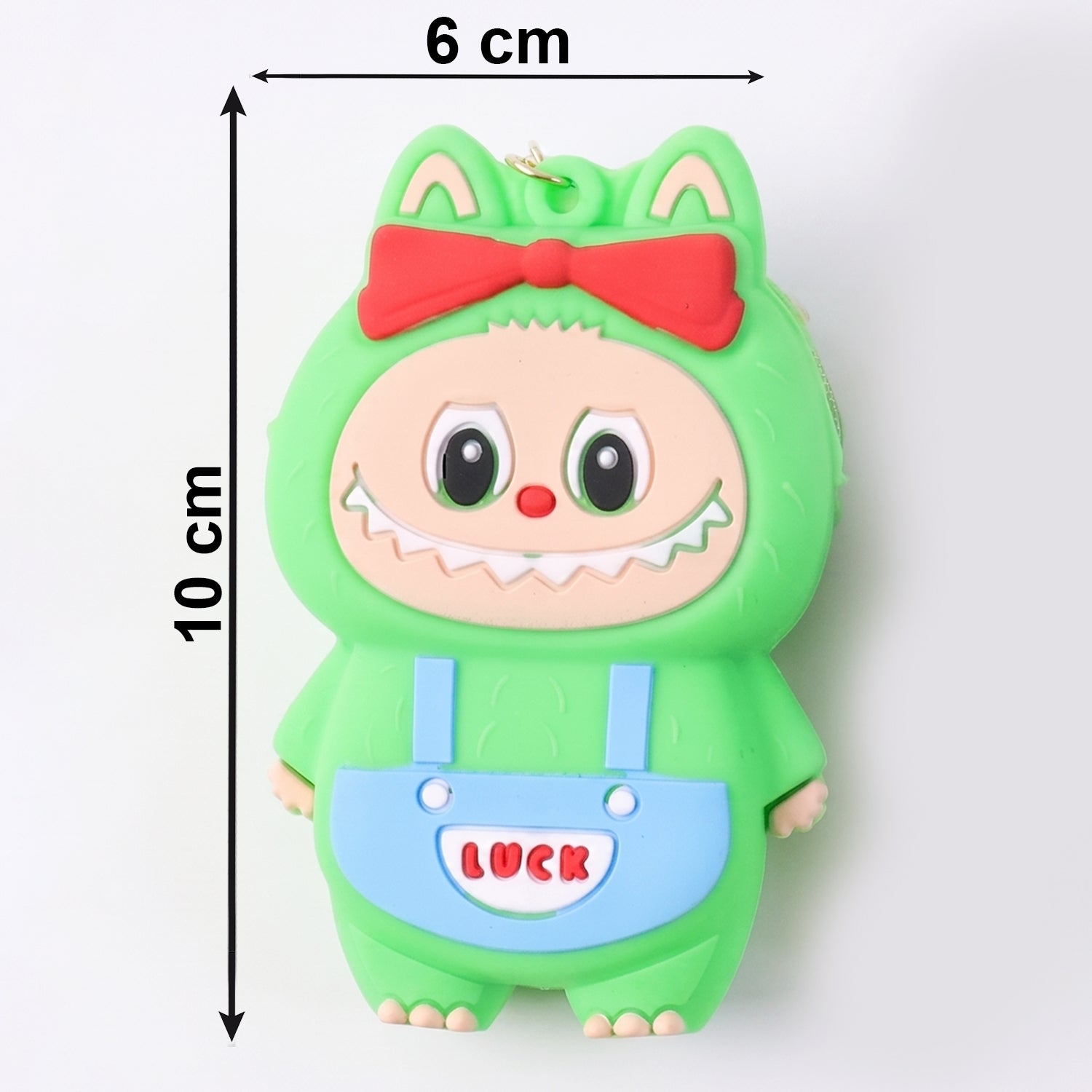 durable silicone mini pouch keychain daily use
