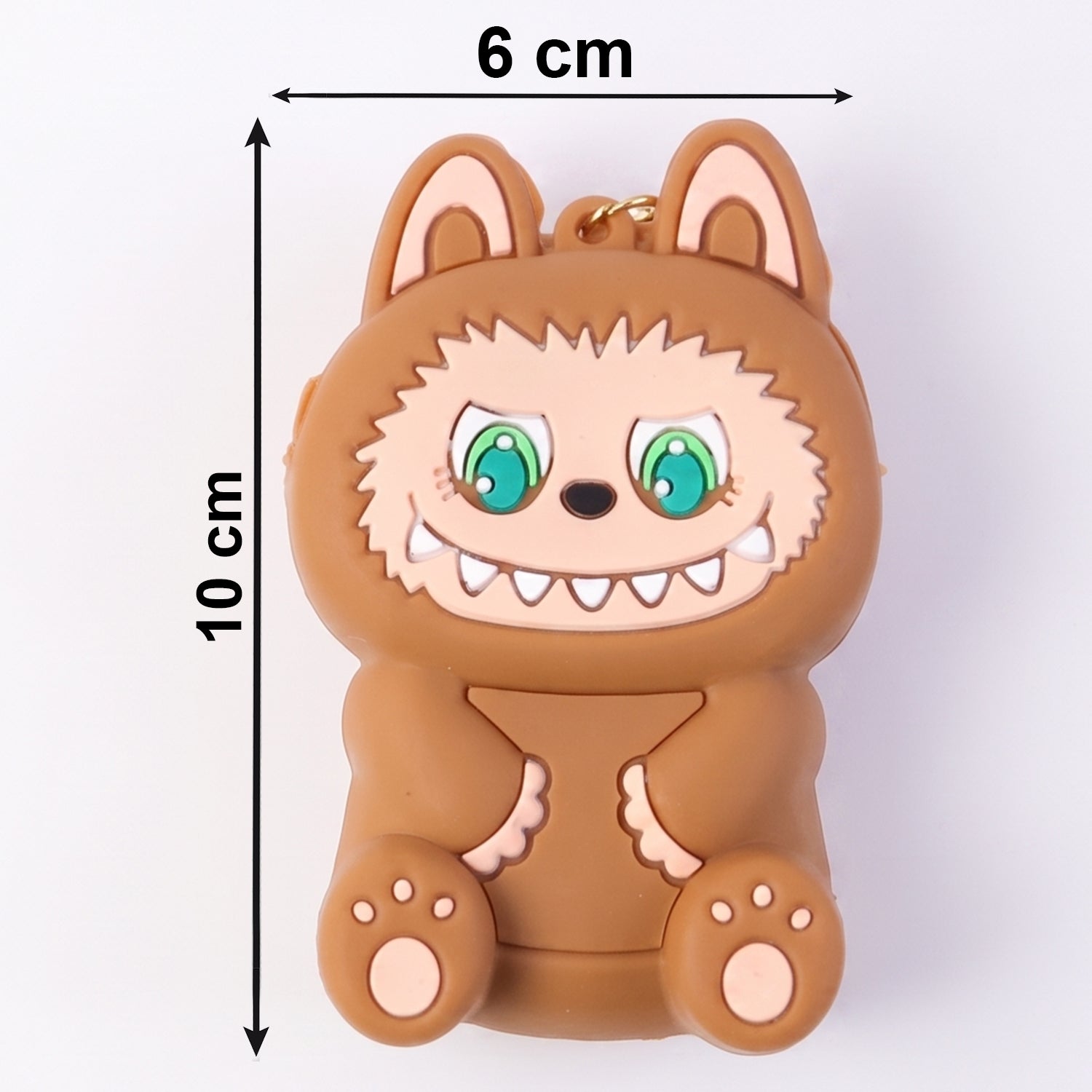 lightweight mini pouch keychain with strap holder