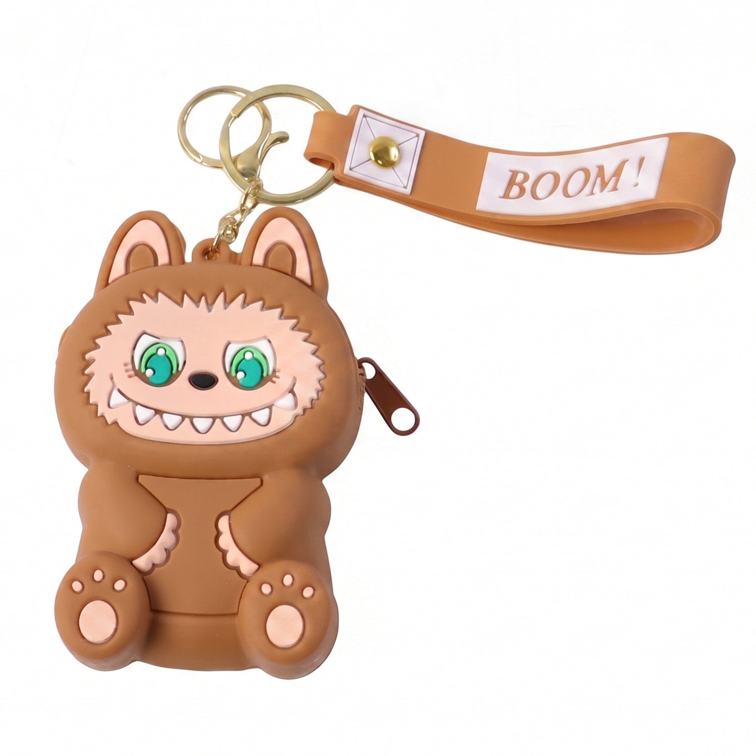 mini storage pouch keychain for coins accessories