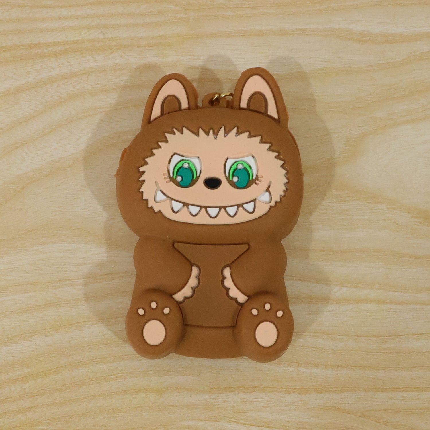 stylish cartoon character keychain pouch accessory