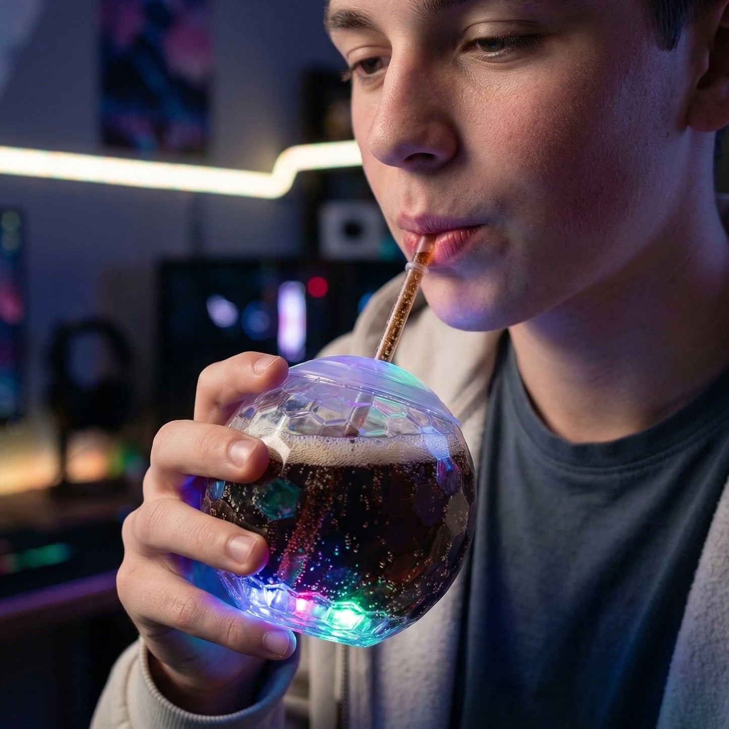LED Sipper Tumbler