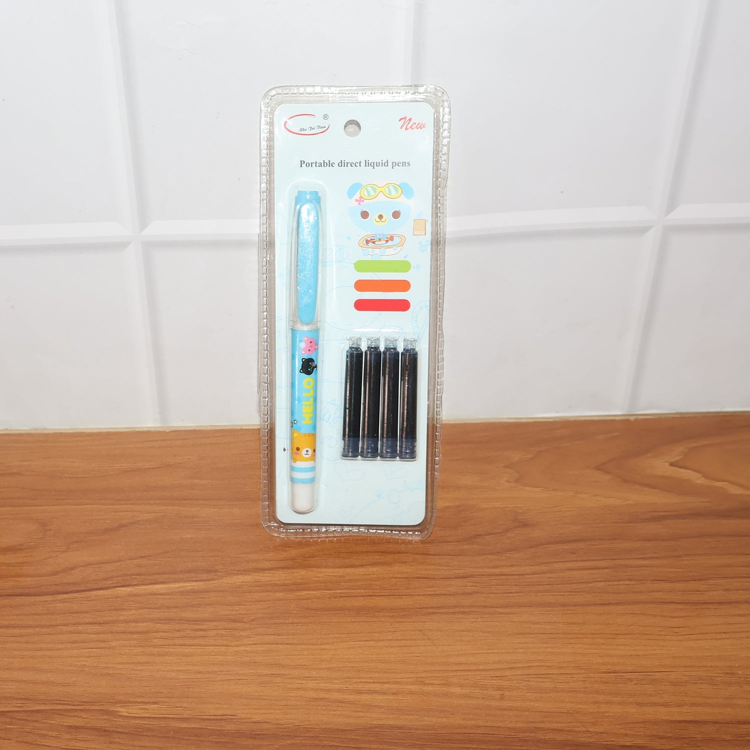 Cartoon themed writing pen set