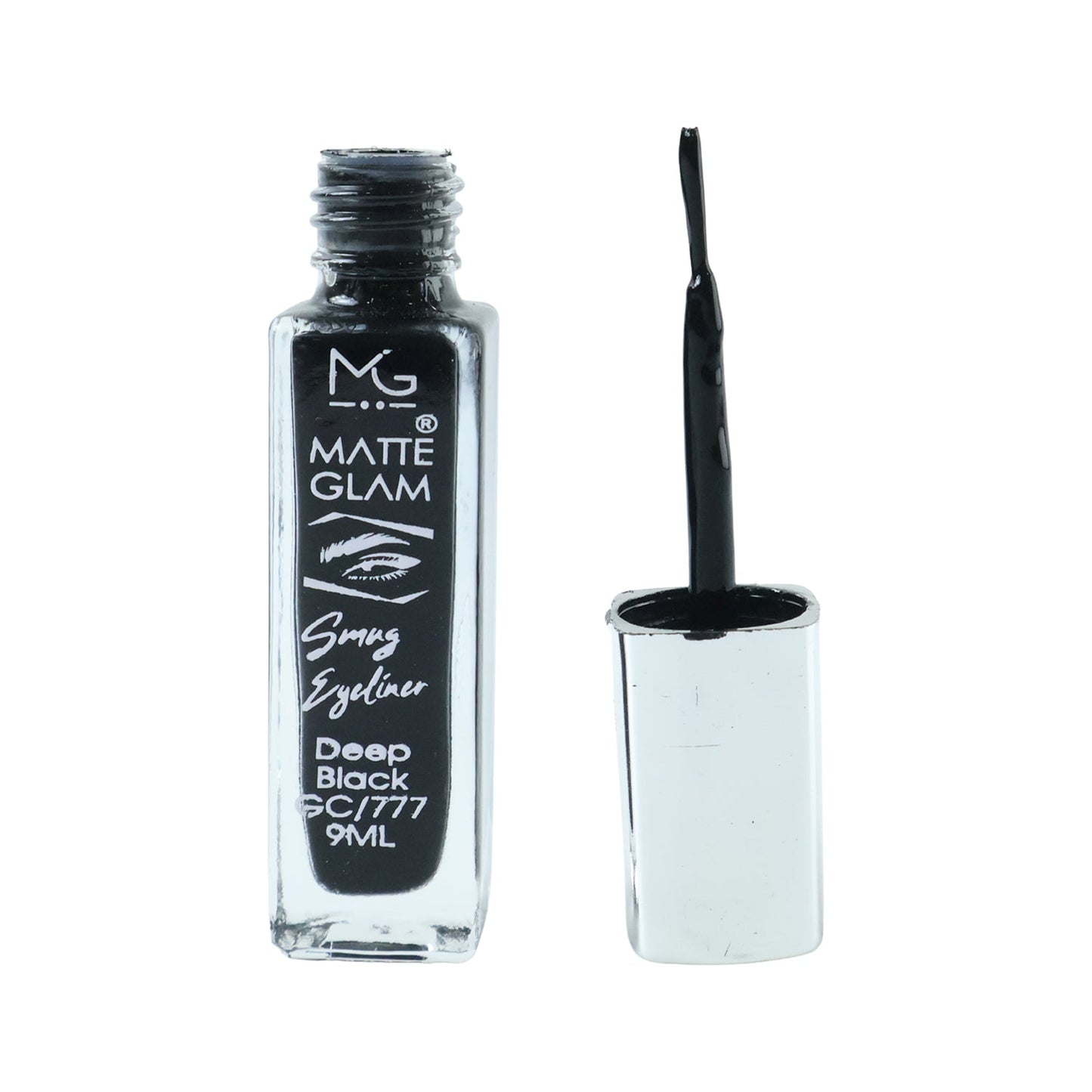 Matte Glam Smudge Proof Deep Black Eyeliner (1 Pc, 9 ML)