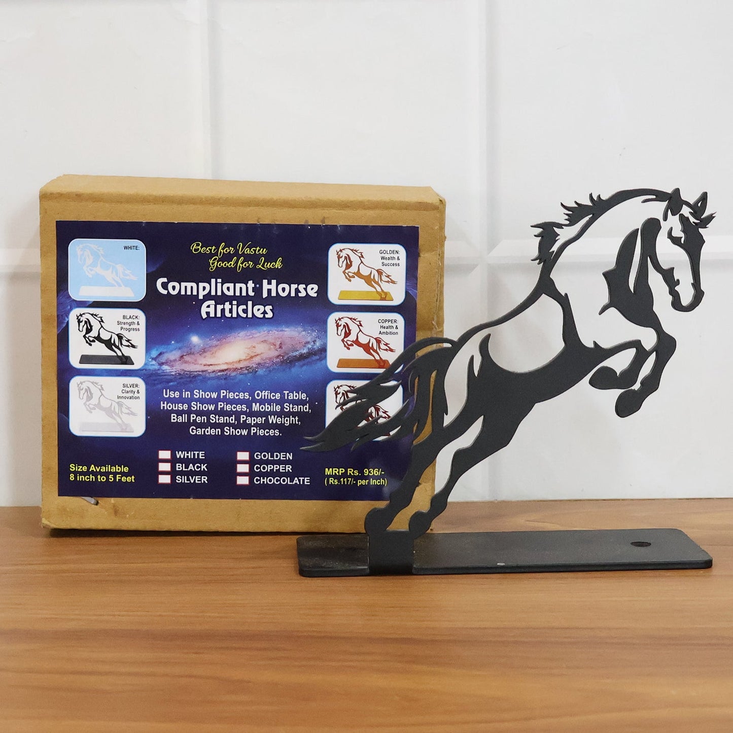 stylish horse table sculpture