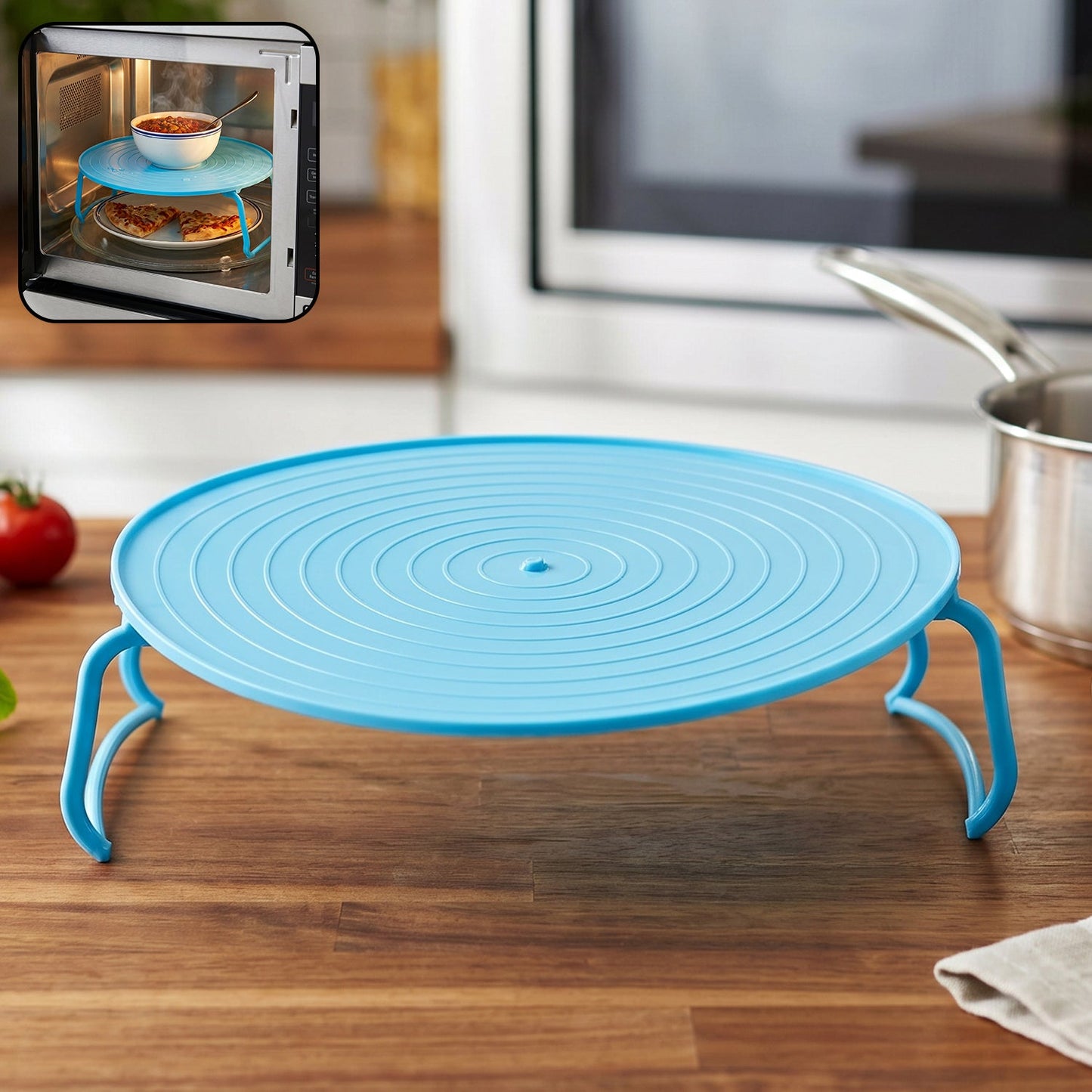 Microwave Plate Stand