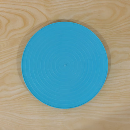 Decorative Non-Slip Plastic Serving Tray with Stand (1 Pc)