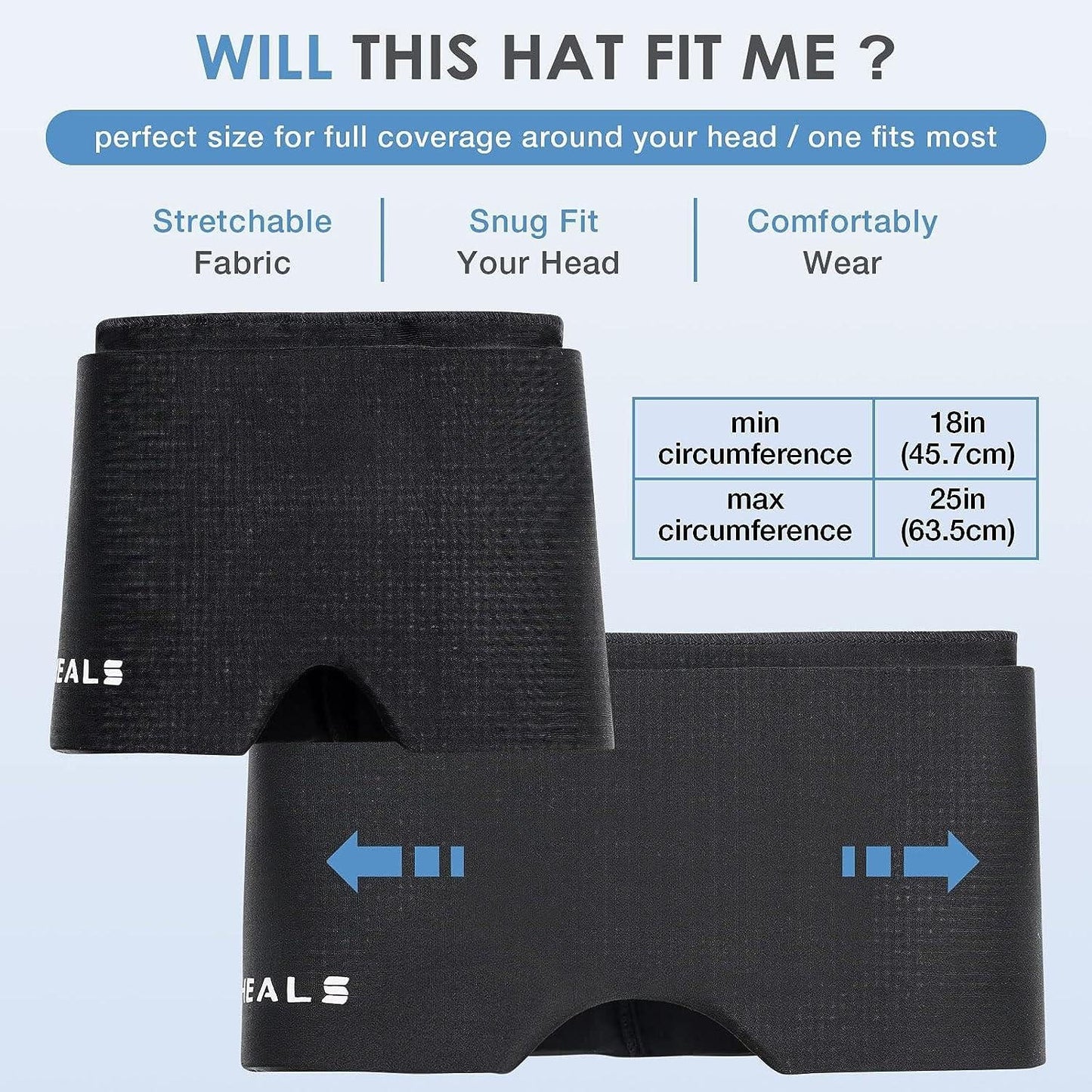 Gel therapy head wrap