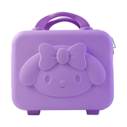 Kids Bear-Shaped Hard Shell Storage Carry Case with Handle (Mix Design)