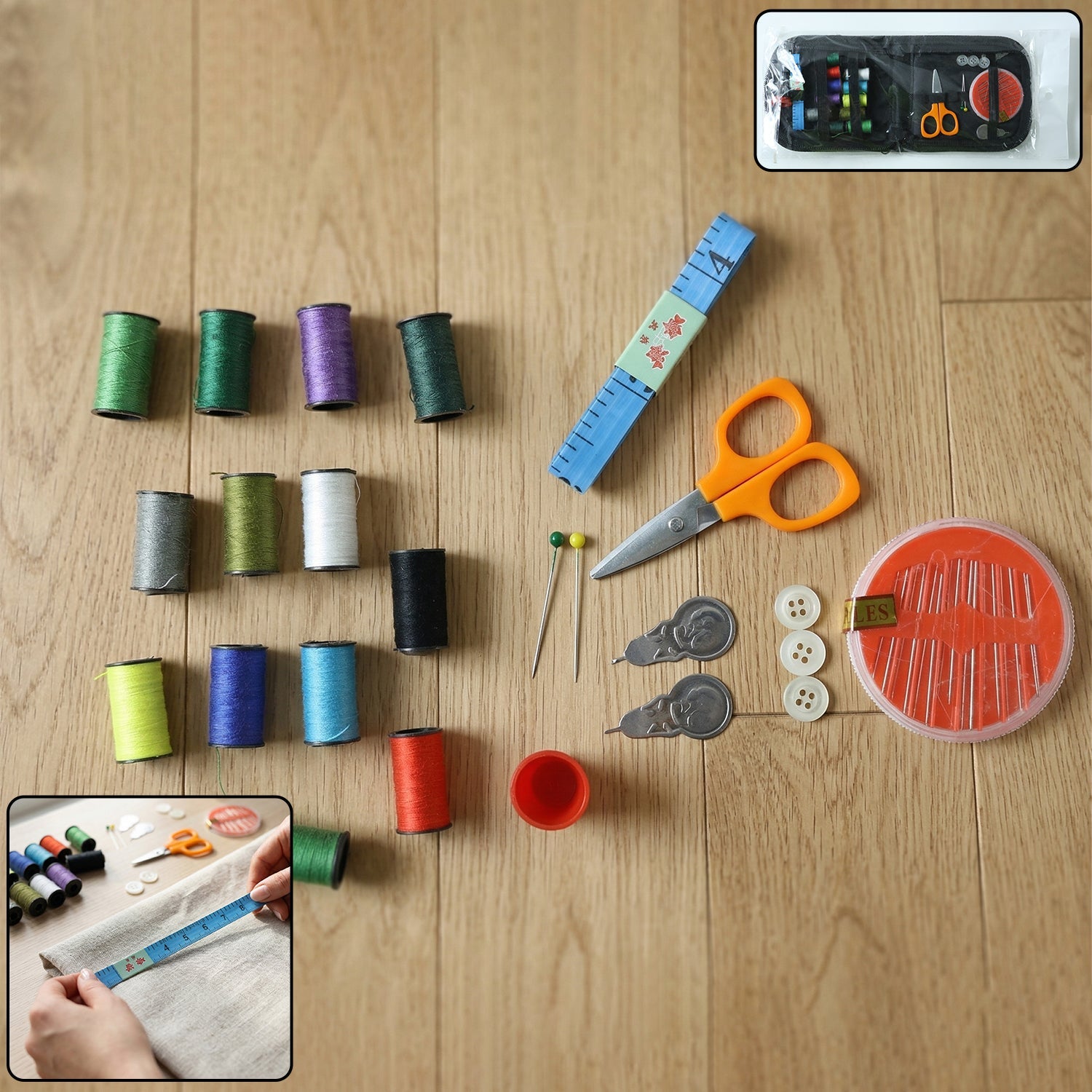 Complete purse sewing kit