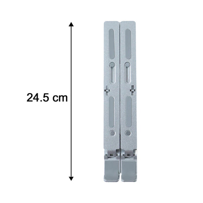 Adjustable Foldable Aluminium Laptop Stand (1 Set)
