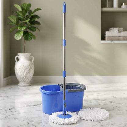 360 Rotating Turbo Spin Mop with Bucket And PLastic jali Set (1 Set)